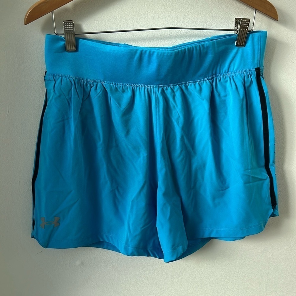 UNDER ARMOUR Men's UA Speedpocket 5'' Shorts size Large Lined - Picture 2 of 12